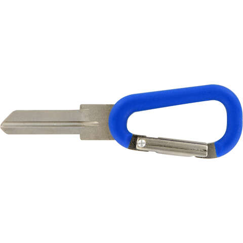 HILLMAN Clip Key House/Padlock Universal Key Blank KW1 Double, Pack of 6
