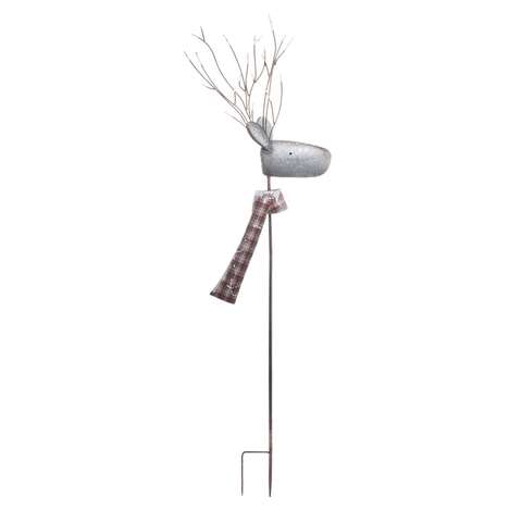 Alpine Reindeer 4 ft. Yard Decor, Pack of 6