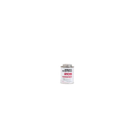 West System 206 Hardener Extra Strength Epoxy Clear Slow Hardener Curing Agent 7 oz