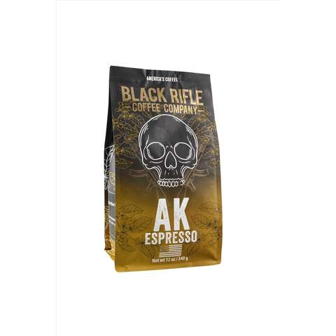 Black Rifle Coffee Company AK Espresso Blend Medium Roast Ground Coffee 1 pk, Pack of 6