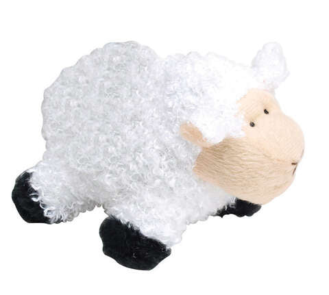 Boss Pet Digger's Multicolored Plush Sheep Dog Toy Large 1 pk