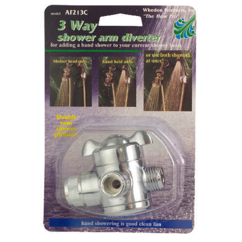 Whedon Chrome ABS 2.5 in. Showerhead Diverter Valve