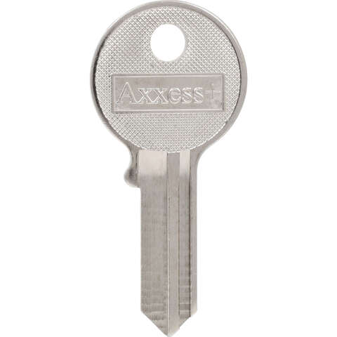 HILLMAN Traditional Key House/Office Key Blank 91 AM3 Single For American Padlocks, Pack of 4