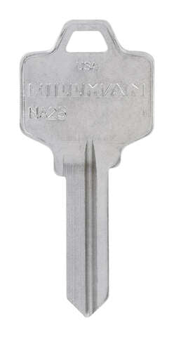 HILLMAN Traditional Key House/Office Universal Key Blank NA-25, NA26 Single, Pack of 10