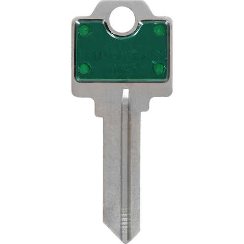 HILLMAN ColorPlus Traditional Key House/Office Key Blank Single, Pack of 5