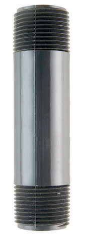 B&K Schedule 80 1 in. MIP X 1 in. D MIP PVC 5 in. Nipple 1 pk