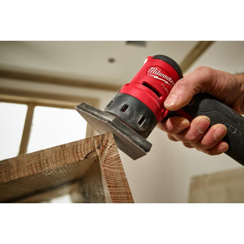 Milwaukee 48-80-5150 Mesh Sanding Sheet, 3-5/8 in W, 3-3/4 in L, 150 Grit, Medium, Aluminum Oxide Abrasive, Pack of 3
