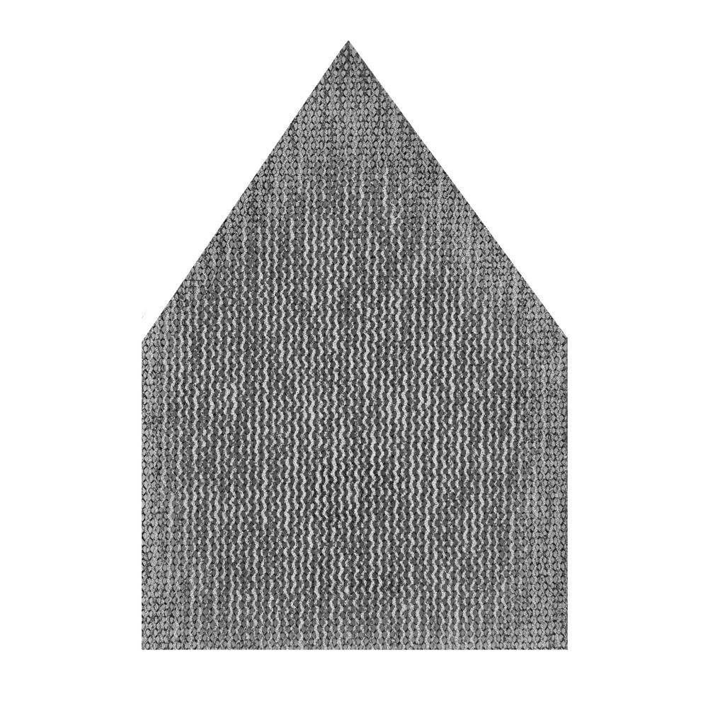 Milwaukee 48-80-5150 Mesh Sanding Sheet, 3-5/8 in W, 3-3/4 in L, 150 Grit, Medium, Aluminum Oxide Abrasive, Pack of 3