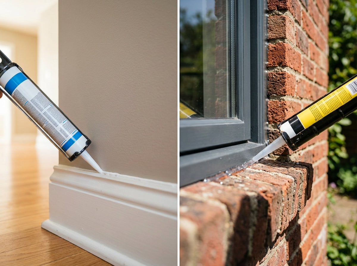 Caulk and Sealant in use
