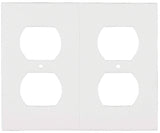 M-D 87916 Series Wallplate Sealer, For: Standard Size Outlet Plates, Foam, White