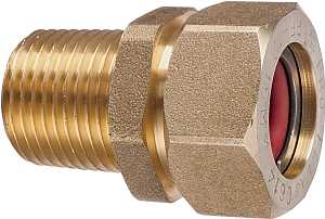 Pro-Flex PFMF-1212 Tube to Pipe Adapter, 1/2 in, MNPT
