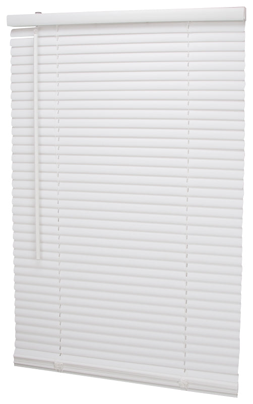 Simple Spaces PVCMB-1A Blind, 64 in L, 23 in W, Vinyl, White