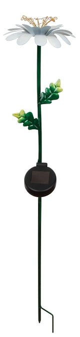 Boston Harbor 26523 Solar Stick Light, Ni-Mh Battery, AA Battery, 10-Lamp, LED Lamp, Metal/Plastic Fixture, Pink/White, Pack of 9