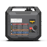 Firman W02081 Portable Inverter Generator with CO Alert, 120 V, 2500 W Output, Gasoline, 1.1 gal Tank, Recoil