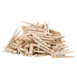 Whitmor 6026-2884 Clothespin, 0.38 in W, 3.38 in L, Wood, Natural