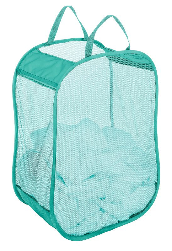 Whitmor 6880-983-AST Pop and Fold Laundry Bag, Assorted