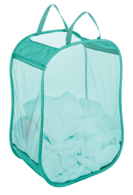 Whitmor 6880-983-AST Pop and Fold Laundry Bag, Assorted