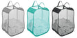 Whitmor 6880-983-AST Pop and Fold Laundry Bag, Assorted