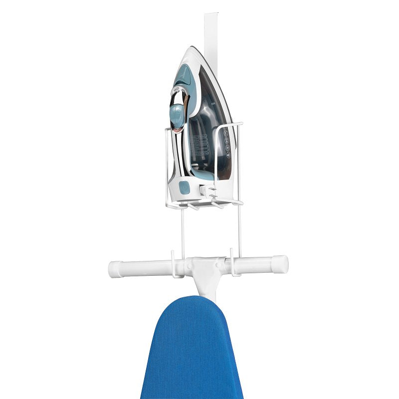 Whitmor 6023-5852 Ironing Caddy, Metal, White, 5-5/8 in W, 4 in D, 19.63 in H