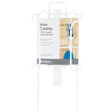 Whitmor 6023-5852 Ironing Caddy, Metal, White, 5-5/8 in W, 4 in D, 19.63 in H