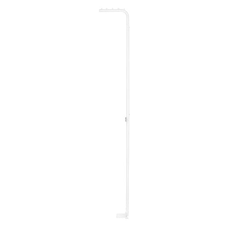 Whitmor 6023-9896-BB Laundry Valet Hanging Rod, Metal, White, Free-Standing Mounting