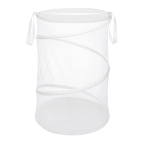 Whitmor 6233-1160-WHT Laundry Hamper, White, 18 in W, 26 in H, 18 in D