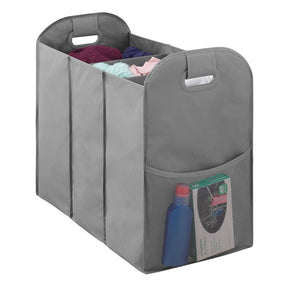 Whitmor 6266-7702-SAGRY Laundry Hamper, Gray, 13 in W, 22 in H, 13 in D