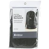 Whitmor 6403-5126-BLK Collapsible Laundry Bag, Polyester, Black