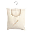 Whitmor 6462-789 Clothespin Bag, Canvas, Natural, 11-1/2 in L, 5-3/4 in W