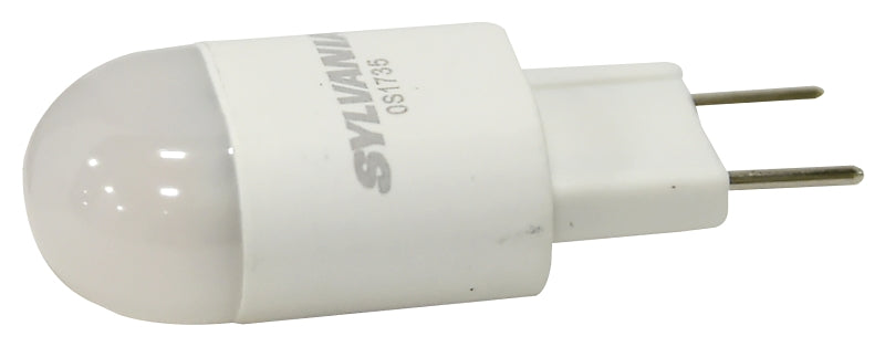 Sylvania 74662 Ultra LED Bulb, Specialty, T6 Lamp, 20 W Equivalent, G8.5 Lamp Base, Frosted, 3000 K Color Temp