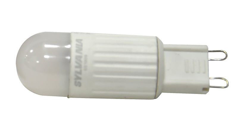 Sylvania 74663 Ultra LED Bulb, Specialty, T6 Lamp, 25 W Equivalent, G9 Lamp Base, Frosted, 3000 K Color Temp Pack of 6