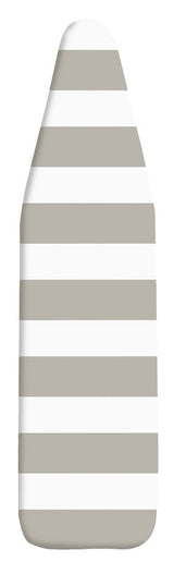 Whitmor 6880-100-STRPLMA Ironing Board Cover and Pad, 54 in L, 15 in W, 1/4 in H, Cotton/Foam, Paloma Gray Stripe