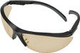 Safety Works 10083064 Essential Safety Glasses, Anti-Fog Lens, Semi-Rimless Frame, Black Frame