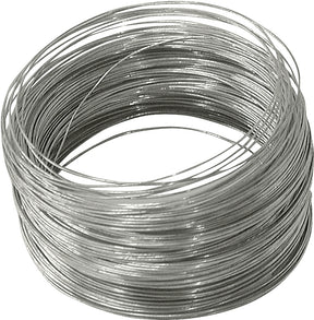 Hillman 50138 Utility Wire, 100 ft L, 28 ga Gauge, Steel, Galvanized