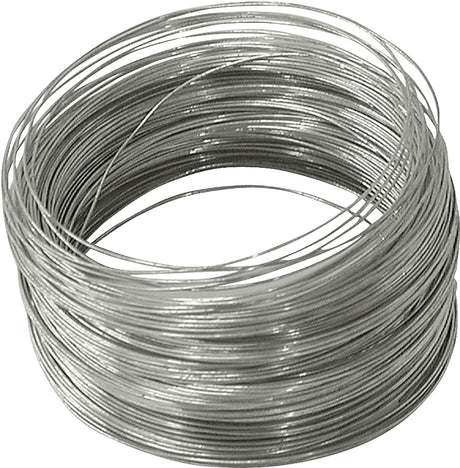 Hillman 50138 Utility Wire, 100 ft L, 28 ga Gauge, Steel, Galvanized