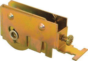 Prime-Line D 1518 Roller Assembly, 2-1/8 in L x 5/8 in W x 1-3/16 in H Dimensions, 1-1/4 in Dia Roller, 5/16 in W Roller