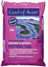 Coast of Maine Harbor Blend 1CBBH2 Bar Organic Potting Soil, 2 cu-ft Bag