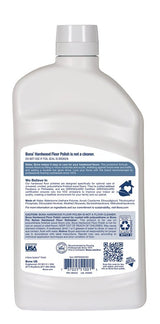 Bona WP500351001 Floor Polish, 32 oz, White, Liquid, Water/Aqua, Acrylic Copolymer, Tributoxyethyl Phosphate