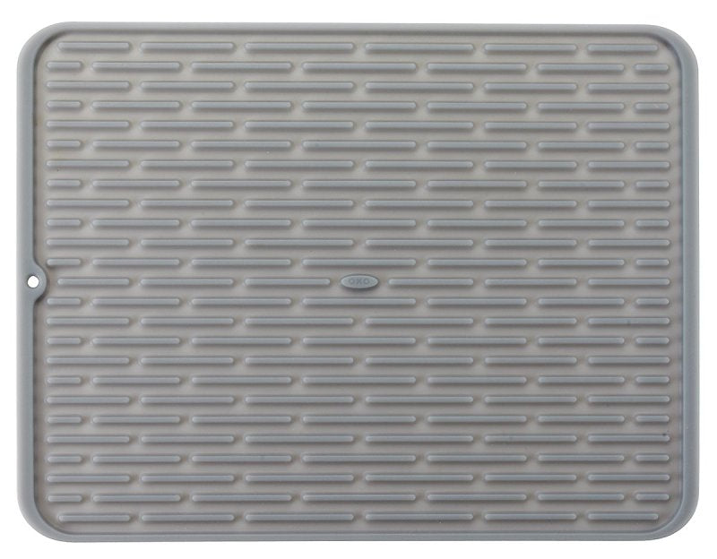 Oxo 1410880 Dish Drying Mat, 16.9 in L, 12-1/2 in W, Silicone