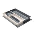 Good Grips 13322000 Expandable Kitchen Tool Drawer Organizer, 16.35 in OAL, 2.49 in OAH, 12.83 in OAW, Pack of 6