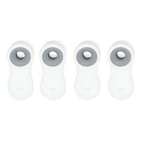 Good Grips 13173400 Magnetic Clip, Plastic, White, Pack of 6