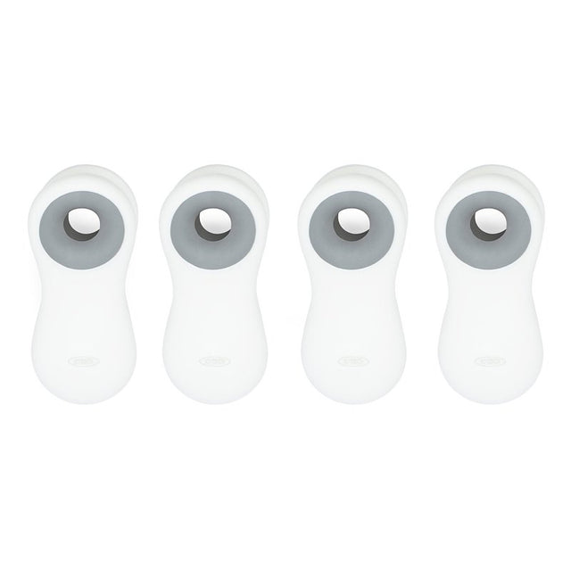 Good Grips 13173400 Magnetic Clip, Plastic, White, Pack of 6