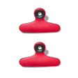 Good Grips 13328500 Bag Clip, Plastic, Red, Pack of 6