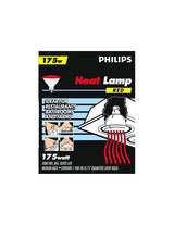 Philips 232306 Incandescent Bulb, 175 W, PAR38 Lamp, E26 Medium Lamp Base, Red Light, 5000 hr Average Life, Pack of 12