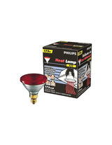 Philips 232306 Incandescent Bulb, 175 W, PAR38 Lamp, E26 Medium Lamp Base, Red Light, 5000 hr Average Life, Pack of 12