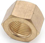 Anderson Metals 750061-14 Nut, 7/8 in Dia, Compression, Brass, Pack of 10