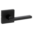 Kwikset Signature Series 720HFL SQT 514 CP Passage Lever, Matte Black, Zinc, Reversible Hand, ADA Compliant