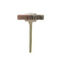 Dremel 502 Flap Wheel, 3/8 in Dia, 1/8 in Arbor, 80 Grit, Medium, Emery Abrasive