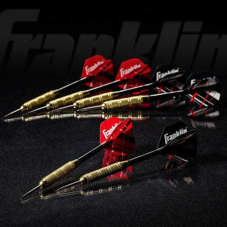 Franklin 56011 Dart Set, Steel Tip Dart, Nylon/Steel