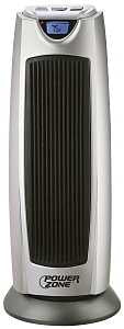 PowerZone KPT-2000BN Ceramic Tower Heater, 12.5 A, 120 V, 750 to 1500 W, 2-Heat Setting, Gray